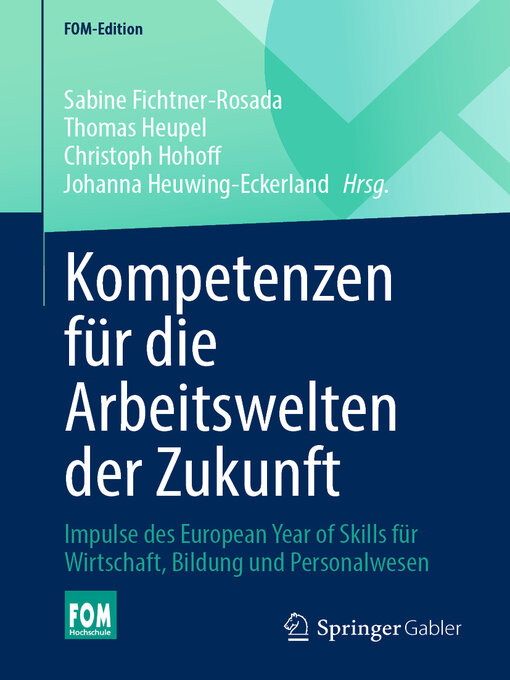 Title details for Kompetenzen für die Arbeitswelten der Zukunft by Sabine Fichtner-Rosada - Available